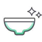 Illustration eines robusten Auskleidungsmaterials für holzbefeuerte hot tub-Anwendungen mit Details zur Schutzbeschichtung